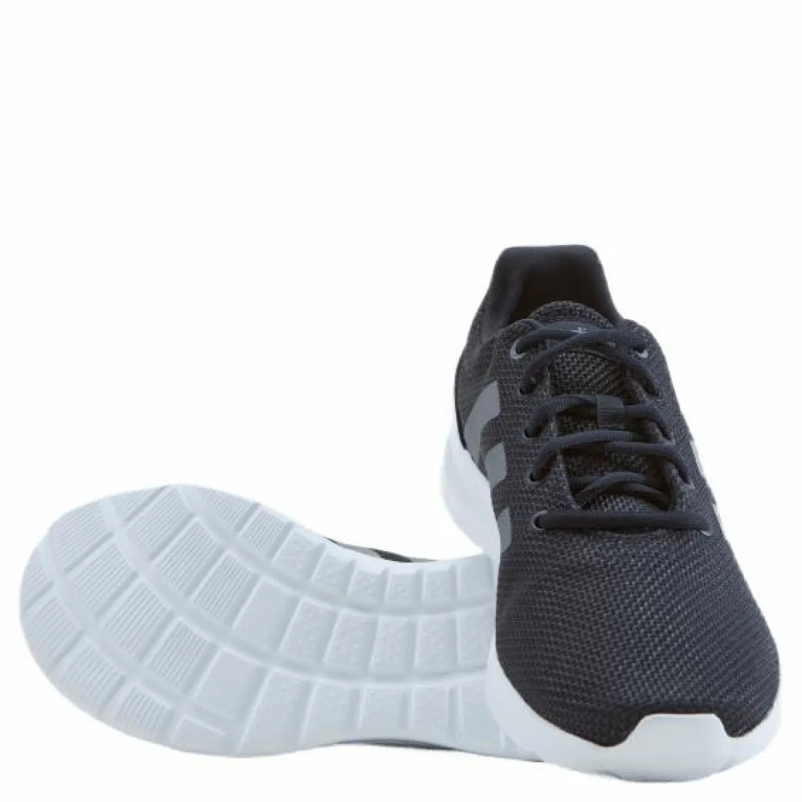 adidas LITE RACER CLN 2.0 SHOES Carbon / Iron Metallic / Core Black