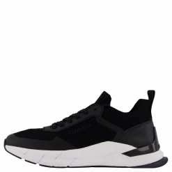 Calvin Klein Low Top Lace Up Mix Ck Black