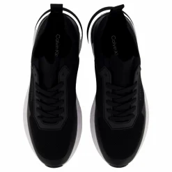 Calvin Klein Low Top Lace Up Mix Ck Black