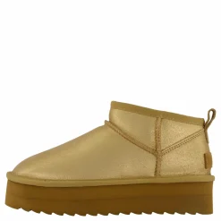 Colors of California Lowboot Plateau Metallic Tan