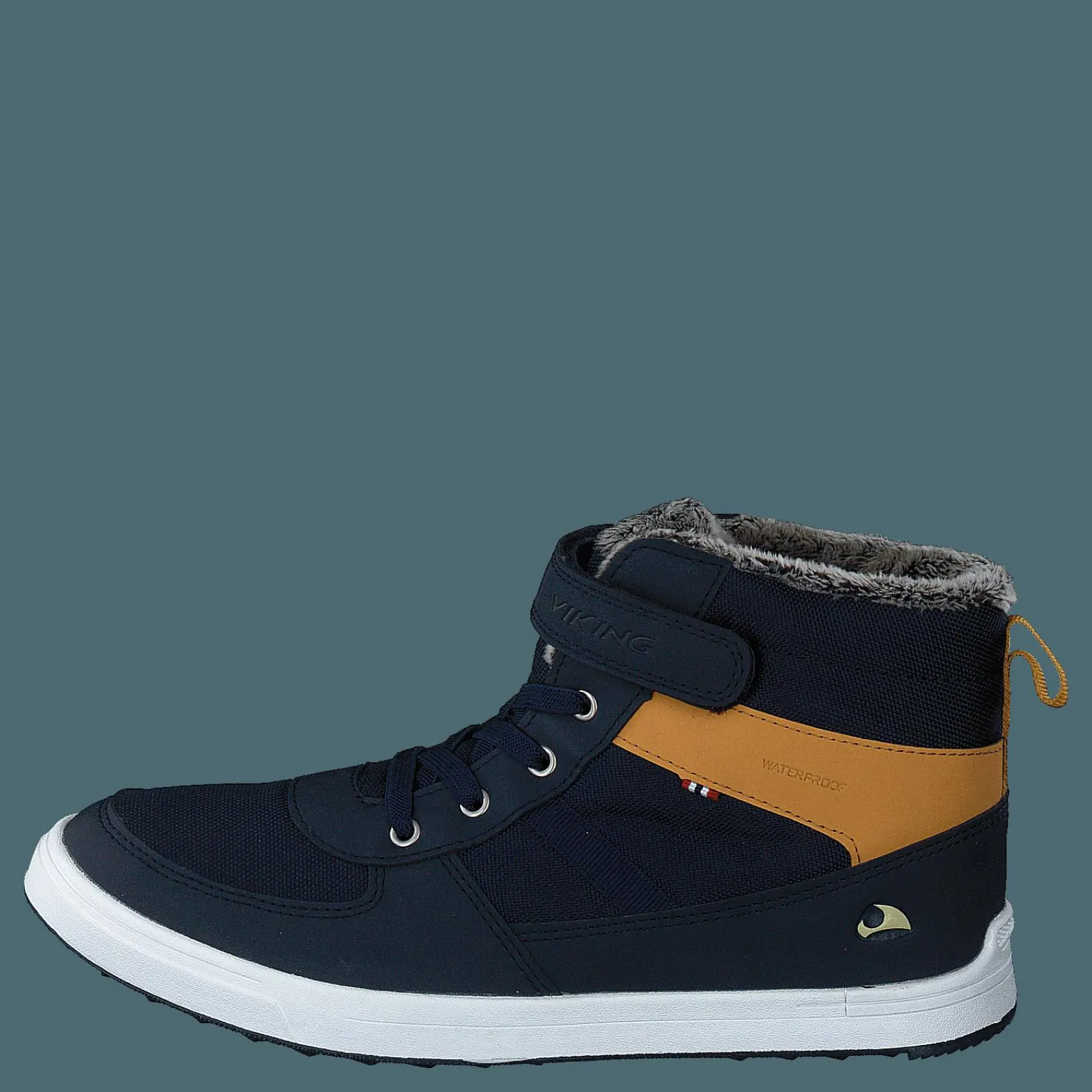 Barn Viking Lucas Mid WP Warm Jr Navy/Honey