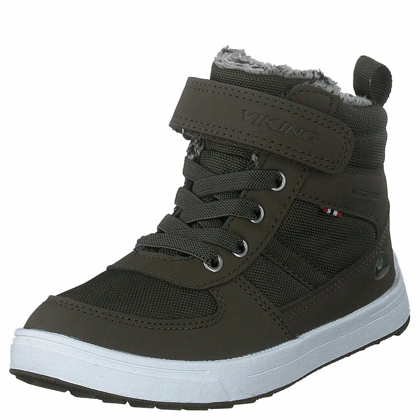 Barn Viking Lukas Warm WP Khaki/Hunting green