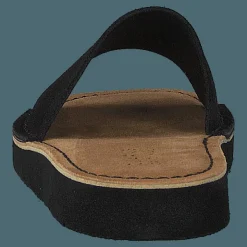 Clarks Originals Lunan Slide Black Leather