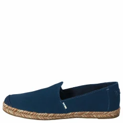 Toms Majolica Blue Suede Wm Pismo E Blue