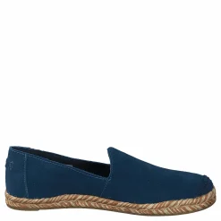 Toms Majolica Blue Suede Wm Pismo E Blue