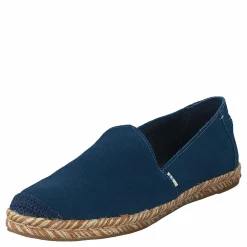 Toms Majolica Blue Suede Wm Pismo E Blue