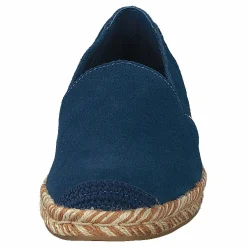 Toms Majolica Blue Suede Wm Pismo E Blue