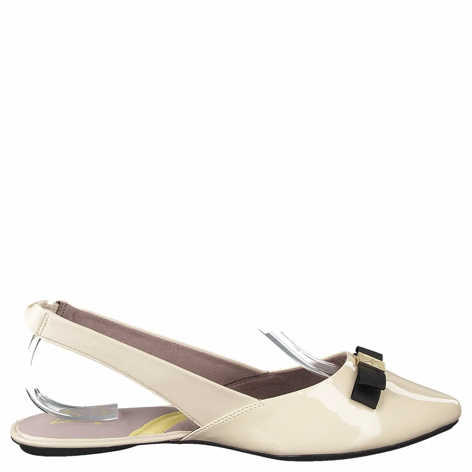 Butterfly Twists Maren Cream/black Patent