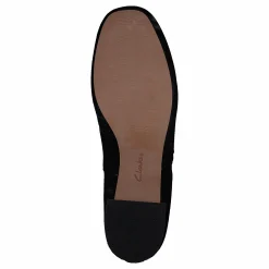 Clarks Marilyn Beth Black Suede