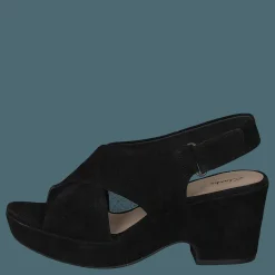 Clarks Maritsa Lara Black Suede