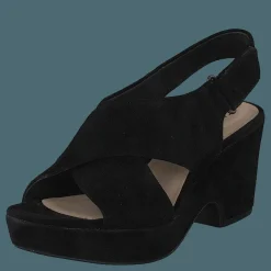 Clarks Maritsa Lara Black Suede