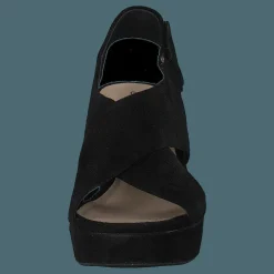 Clarks Maritsa Lara Black Suede