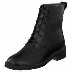 Clarks Maru Mali Black Leather