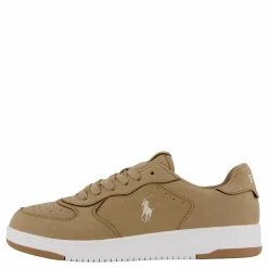Barn Ralph Lauren Junior Masters Court J-classic Khaki Super Suede/cr