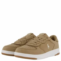 Barn Ralph Lauren Junior Masters Court J-classic Khaki Super Suede/cr