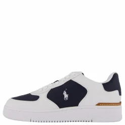 Polo Ralph Lauren Masters Court Leather Sneaker White / Navy