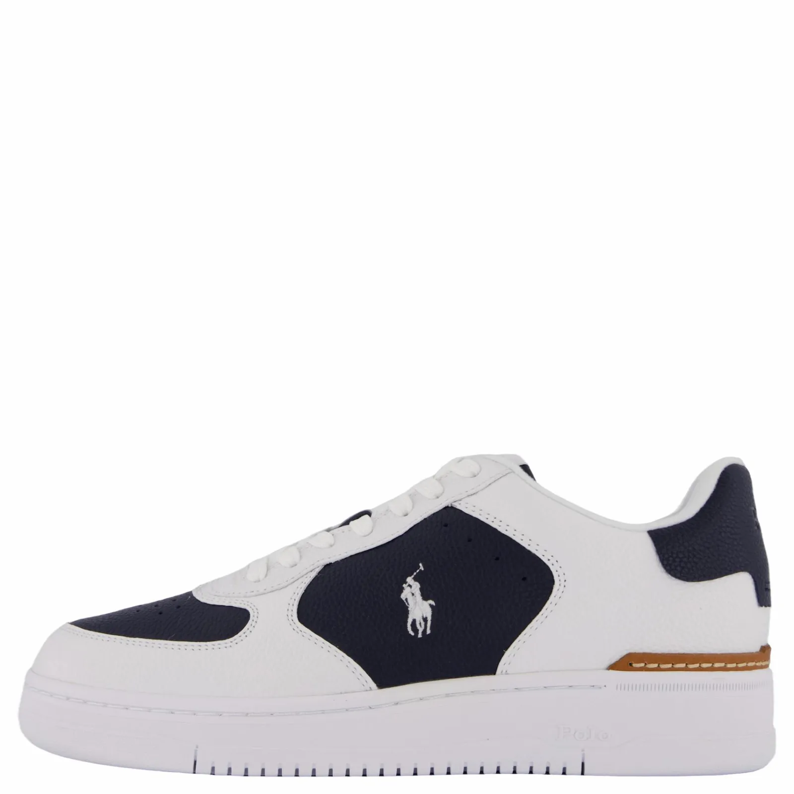 Polo Ralph Lauren Masters Court Leather Sneaker White / Navy