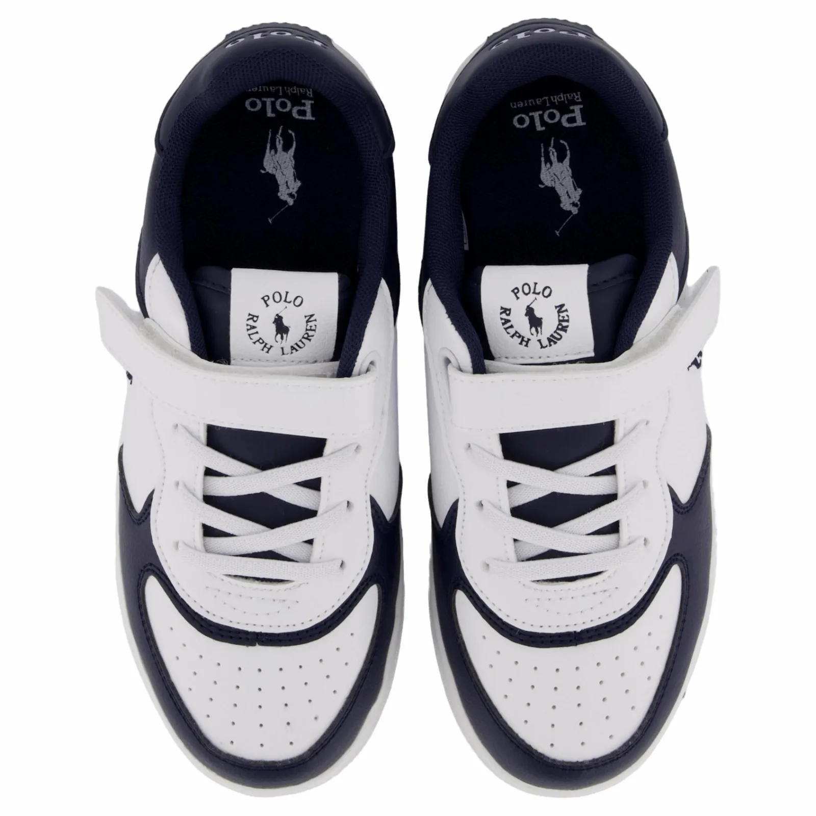 Barn Ralph Lauren Junior Masters Court Ps C-white Tumbled/navy