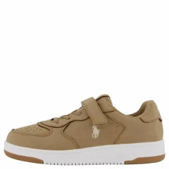 Barn Ralph Lauren Junior Masters Court Ps T-khaki Super Suede / Cream Pp