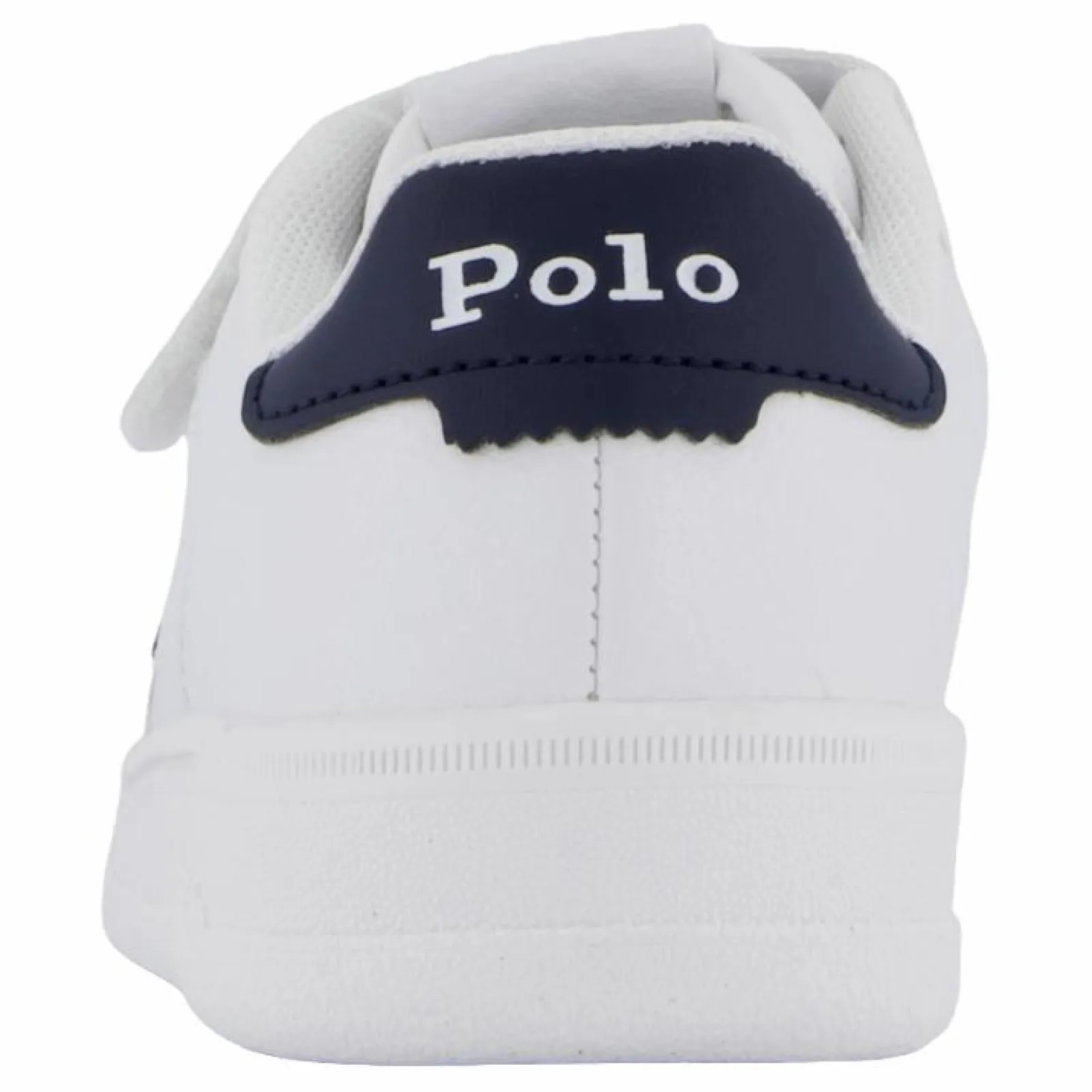 Barn Ralph Lauren Junior Masters Court Ps T-'white / Navy Tumbled