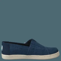 Barn Toms Mblu Croshatch Linen Tn Alpr E Blue