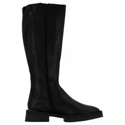 Steve Madden Medellyn High Boots Black Leather