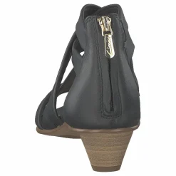 Clarks Mena Silk Black Leather