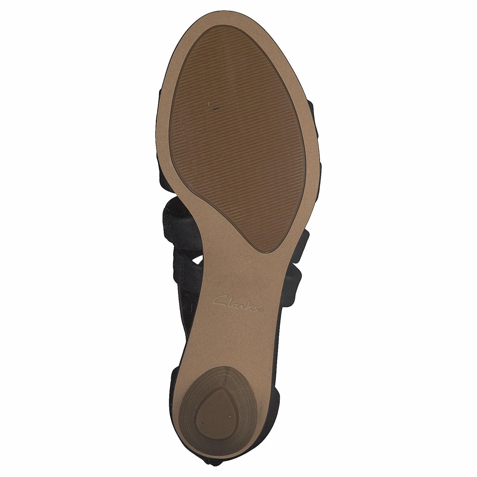 Clarks Mena Silk Black Leather