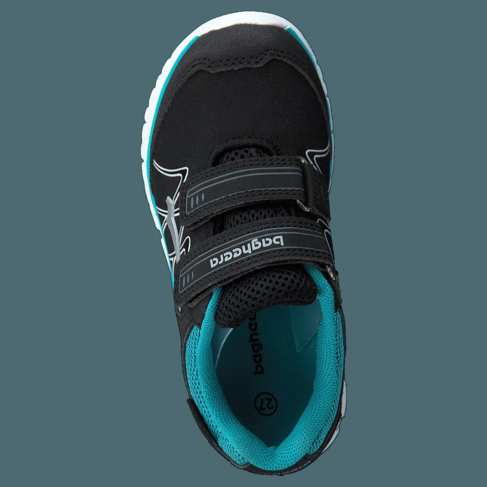 Barn Bagheera Micro Black/turquoise