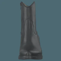 Johnny Bulls Mid Zip Boot Black