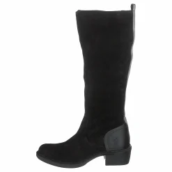 Fly London Mine031fly Oil Suede/rug Black