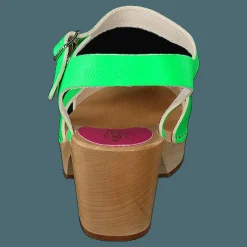 Swedish Hasbeens Mirja Neon Green