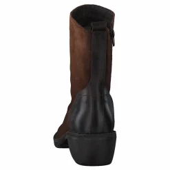 Fly London Moba032fly Oil Suede/rug Camel/dk Brown