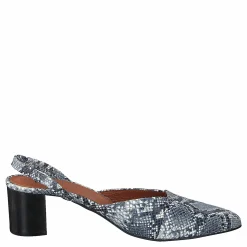 Twist & Tango Monaco Slingbacks Blue Snake