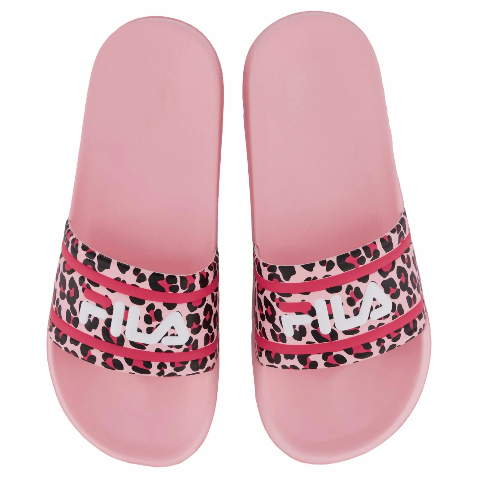 Barn Fila Morro Bay P Slipper Kids -a-boo-leopard