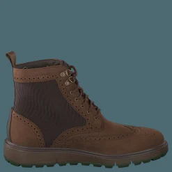 Swims Motion Wing Tip Boot Brown/olive