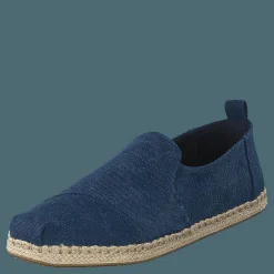Toms Navy Washed Canvas Mn Dalr Esp Navy