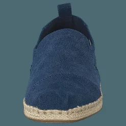 Toms Navy Washed Canvas Mn Dalr Esp Navy