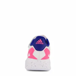 Barn adidas Nebzed Elastic Lace Top Strap Shoes Cloud White / Royal Blue / Lucid Pink