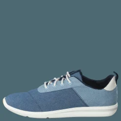 Toms Nvy Ltwght Denim Wm Cbrl Sneak Navy