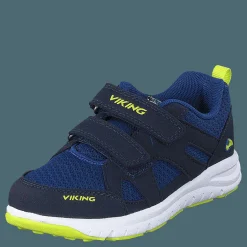 Barn Viking Odda Navy/lime