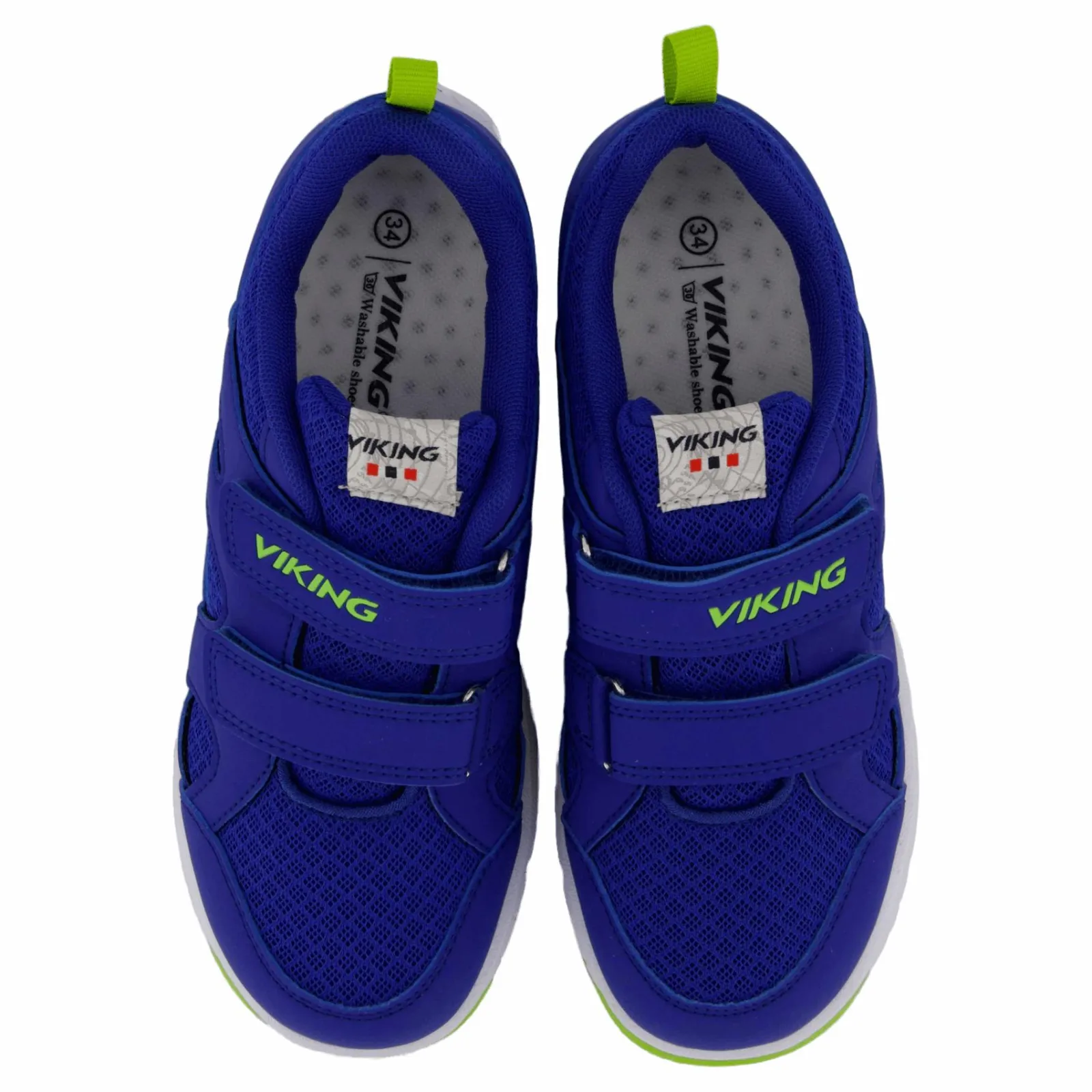 Barn Viking Odda 2v Cobolt/acid Green