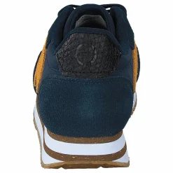 Woden Olivia Plateau Ii Navy/autumn Blaze