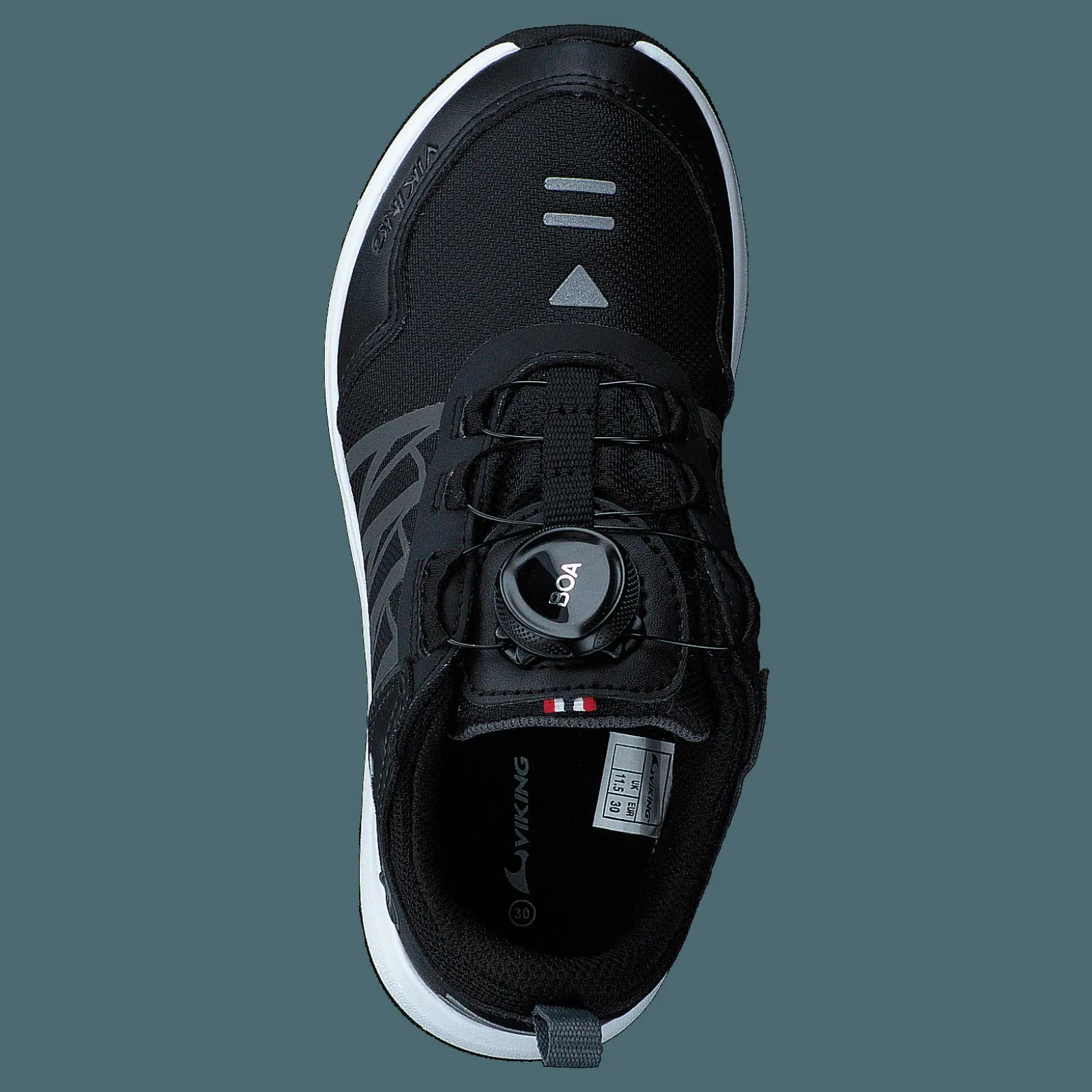 Barn Viking Oppsal Low Gtx Boa R Black/charcoal