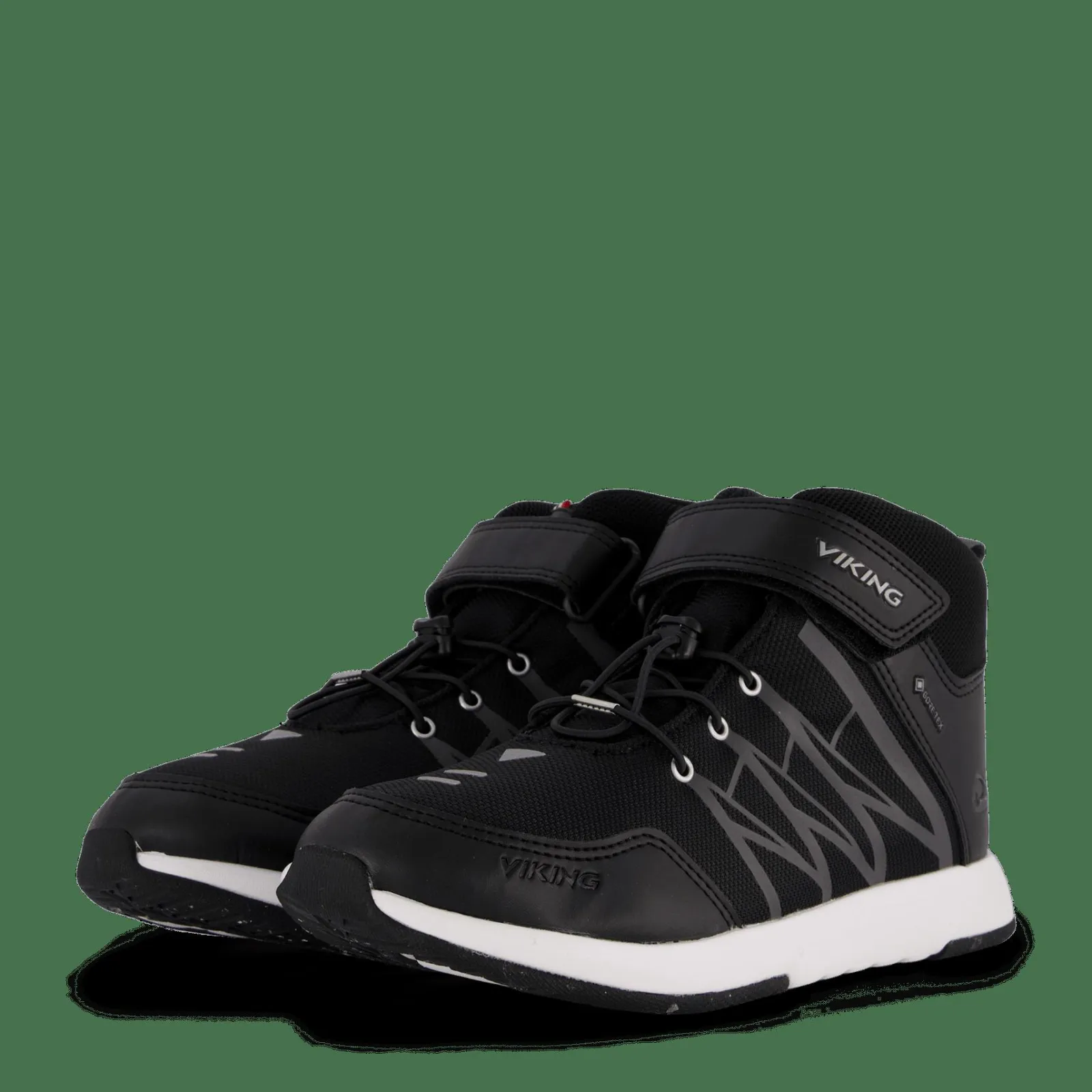 Barn Viking Oppsal Mid GTX R Black/Charcoal