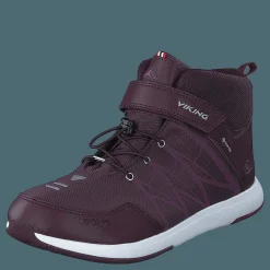 Barn Viking Oppsal Mid GTX R Plum/Dark Pink