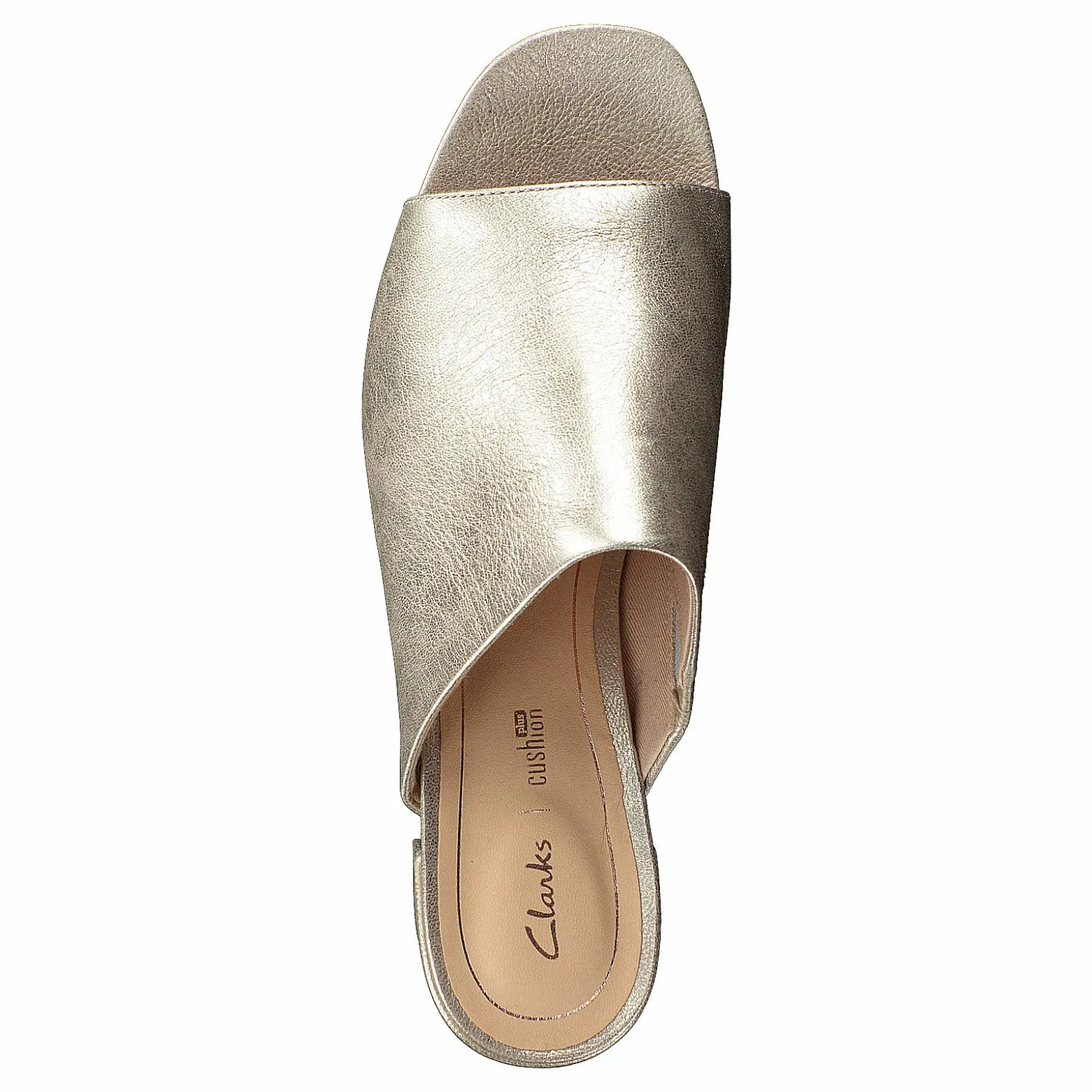 Clarks Orabella Daisy Champagne Leather