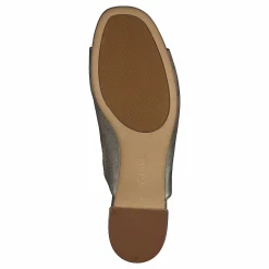 Clarks Orabella Daisy Champagne Leather