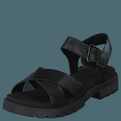 Clarks Orinoco Strap Black Leather