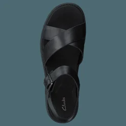 Clarks Orinoco Strap Black Leather